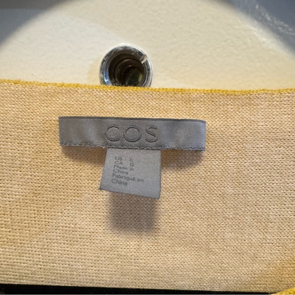 COS Yellow Knit Top - Picture 2 of 5
